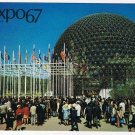 Postcard Expo 67 Pavilion Of The United States Ile Ste Helene Montreal Quebec