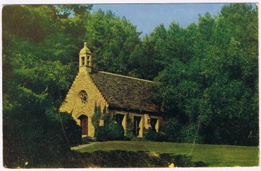 Postcard Forest Lawn Wee Kirk O The Heather Memorial Park Glendale California