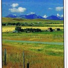 Alberta Postcard Mountains & Praire Fields