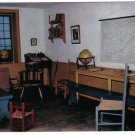 Ontario Postcard Morrisburg Upper Canada Village Schoolmaster's House Interior
