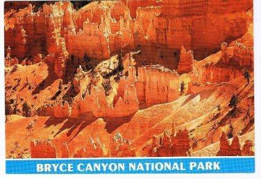Utah Postcard Bryce Canyon National Park