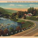 Postcard Entering Wilmington Along Molly Stark Trail Vermont