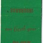 Matchbook Cover Dick Blitz Insurance 60th Year Fort Wayne Indiana
