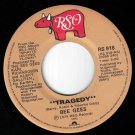 Bee Gees Tragedy 45 rpm Until Canadian Pressing