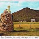 Nova Scotia Postcard Cape Breton Cape North Joh Cabot Monument