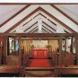 Massachusetts Postcard Cape Cod St Mary's Of The Harbor Episcopal Pulpit Altar
