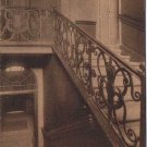 United Kingdom UK Postcard Edinburgh Holyrood Palace Iron Railing Stair