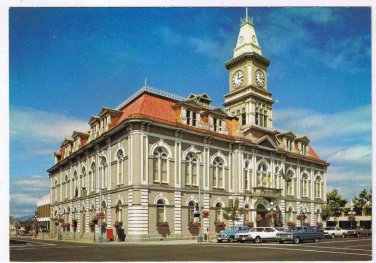 British Columbia Postcard Victoria City Hall Centennial Square
