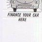 Matchbook Cover Security National Bank Of Racine Wisconsin Finance Car