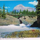 British Columbia Postcard Natural Bridge Yoho National Park