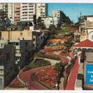 California Postcard San Francisco Lombard Crookedest Street In The World