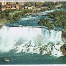 Ontario Postcard Niagara Falls Maid Of The Mist Below American Falls