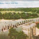 United Kingdom UK Postcard London Marble Arch & Hyde Park Photochrom 1951