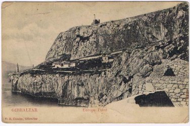 Gibralter Postcard Europa Point Cumbo