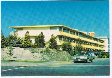 British Columbia Postcard Victoria Crest Motor Inn