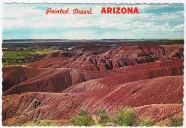 Arizona Postcard The Painted Desert Northern Arizona