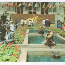 New York Postcard NYC Channel Garden Rockefeller Center