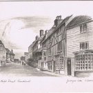 Postcard High Street Goudhurst United Kingdom Judges Ltd