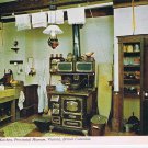 Postcard Heritage Court Kitchen Provincial Museum British Columbia
