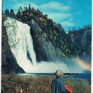Quebec Canada Postcard Montmorency Falls