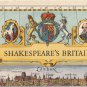 Shakespeare's Britain Wall Map National Geographic 1964