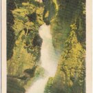 Postcard Twin Pool Falls Johnson Canyon Banff National Park Byron Harmon Alberta