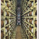 Ontario Postcard Walkerville Interior Maturing Warehouses Hiram Walker & Sons