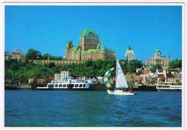 Quebec Postcard Quebec City Ride On St Lawrence River