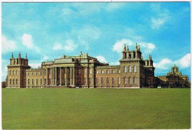 United Kingdom UK Postcard Blenheim Palace South Front