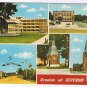 Holland Netherlands Postcard Sevenum Multi View Buildings