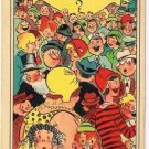 Comic Postcard Quite A Crowd Can You Find Me Postmark 1944