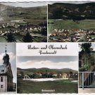 Postcard Unter Und Oberrrodach Frankenwald Multi View