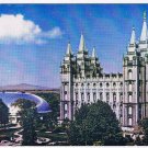 Utah Postcard Salt Lake City Mormon Temple Square