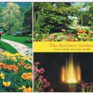 British Columbia BC Postcard Victoria The Butchart Gardens Multi View