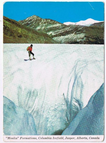 Alberta Postcard Jasper Moulin Formations Columbia Icefield