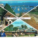 Postcard Torquay Devon Cockington Torre Abbey Gardens United Kingdom Multi View