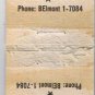 Matchbook Cover The Top Your House Of Steaks Columbus Ohio