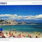 France Postcard Cote d'Azur Antibes Beach