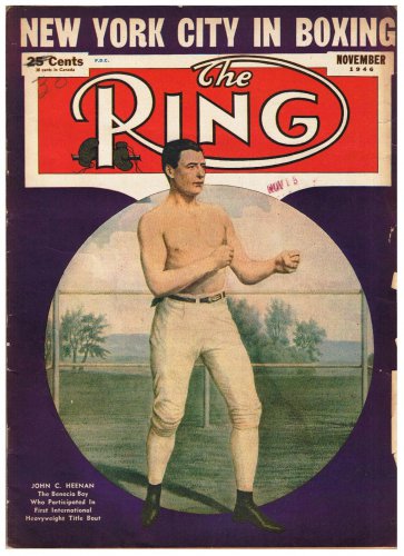 The Ring Magazine November 1946 John Heenan New York City Boxing