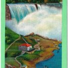 Niagara Falls New York Postcard American Falls Boat