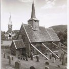 Postcard RPPC Norge Norway Rodven Stavkirke