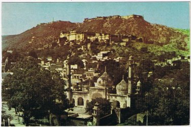 Postcard Akbari Mosque Jaipur India