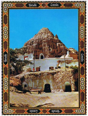 Granada Caribbean Island Postcard Vista de Cuevas 5" x 6.75"