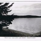 Saskatchewan Postcard RPPC Loon Lake Beach