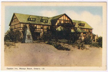 Postcard Capstan Inn Wasaga Beach Ontario