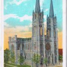 Postcard Catholic Immaculate Conception Cathedral Denver Colorado
