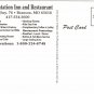 Missouri Postcard Branson The Plantation Inn & Restaurant Multi View