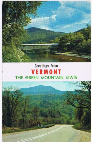Vermont Postcard Green Mountain State Old Scott Bridge