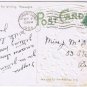 Greeting Postcard Embossed Roses & Violets 1908 Germany