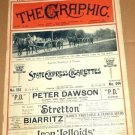 WW I The Graphic Magazine February 1915 Army Service Corp England Antique Prints